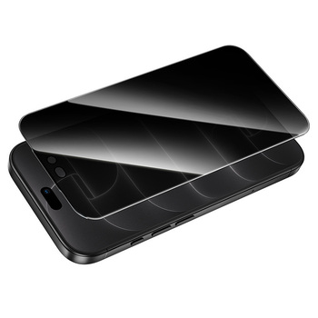 Borofone Hartowane szkło BF10 Armor Full Screen Anti-spy do Iphone 16 Pro Max - 10 sztuk