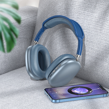 Borofone Headphones BO22 Elegant bluetooth blue