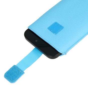 WONDER Deko Pouch Case (Size XXL) for Iphone 18 Pro Max/17 Pro Max/Samsung S26 Ultra/S25 Ultra/A17/A16/Google Pixel 10 Pro XL/Pixel 10 Pro/Pixel 10/Xiaomi Redmi Note 15 Pro/Motorola Edge 60/Moto G96 lightblue