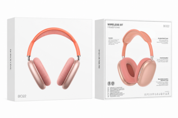 Borofone Słuchawki nauszne BO22 Elegant bluetooth różowy