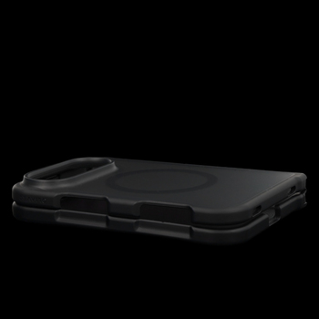 Liavec Cloudy Case do iPhone Duo with connected front and back frame czarny