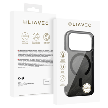 Liavec Flow Case do iPhone 18 Pro Max/17 Pro Max czarny