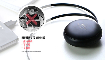 REMAX Kabel Cutebaby RC-099t 2 w 1 - USB na Micro USB, Lightning - Czarny