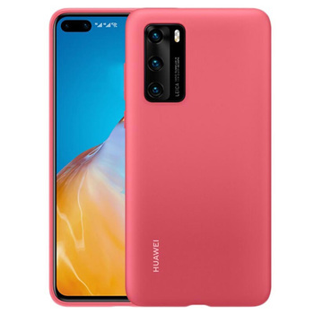 Futerał oryginalny do Huawei P40 - Silicone Protective Case (51993727) CZERWONY
