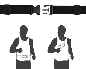 Running Sports Belt Type 1 - iPhone 16 Pro/16 Pro Max / Galaxy S25 Ultra/S25/S24 Ultra/S24/S24 FE/A54/M15 black