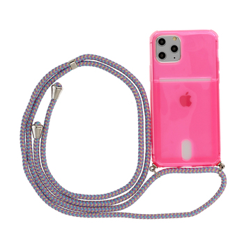 STRAP Fluo Case do Iphone 12/12 Pro Różowy