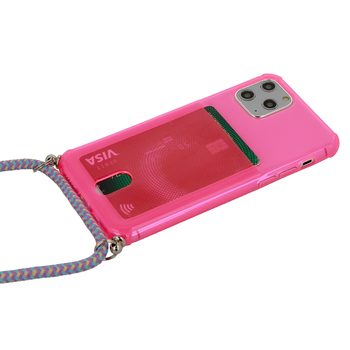 STRAP Fluo Case do Iphone X/XS Różowy