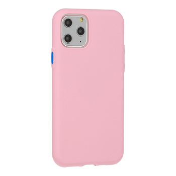 Solid Silicone Case do Iphone 11 Pro jasnoróżowy