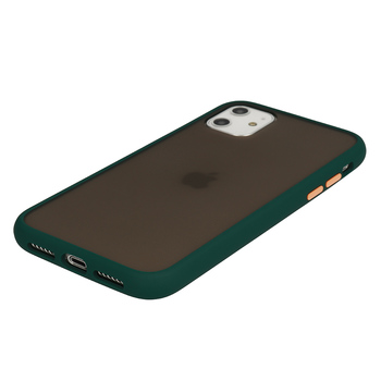 Vennus Color Button Bumper do Samsung Galaxy S21 Plus Zielony