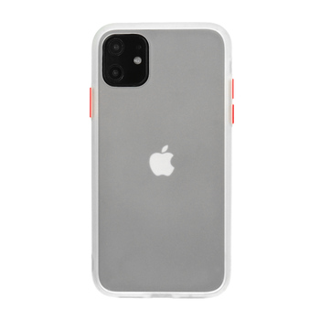 Vennus Color Button Bumper for Samsung Galaxy S21 Ultra Transparent