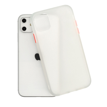 Vennus Color Button Bumper for Samsung Galaxy S21 Ultra Transparent