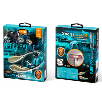 Słuchawki GJBY - SPORTS BLUETOOTH CA-129 Czerwone