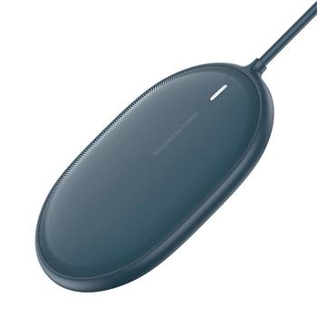 Baseus Ładowarka Indukcyjna LIGHT Magnetyczna Iphone 12 z kablem Typ C (WXQJ-03) Niebieska