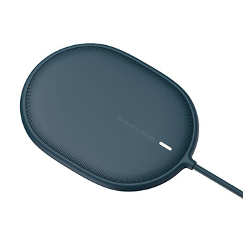 Baseus Ładowarka Indukcyjna LIGHT Magnetyczna Iphone 12 z kablem Typ C (WXQJ-03) Niebieska