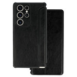 Kabura Razor Leather Book do Samsung Galaxy S25 Ultra czarna