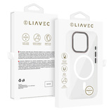Liavec Hybrid Magsafe Clear Case do Iphone 15 Pro