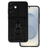 Slide Camera Armor Case do Samsung Galaxy S25 Plus Czarny
