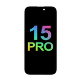 Mecanico Wyświetlacz Soft OLED do Iphone 15 Pro czarny z ramką (możliwa wymiana IC)