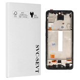 Wyświetlacz LCD do Samsung Galaxy A52 5G (A526B/A526U/A526W) czarny z ramką SVC Incell