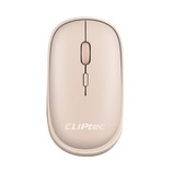Cliptec Mysz komputerowa Youth Xilent RZS868 bezprzewodowa optyczna 1600DPI różowa