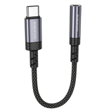 Borofone Adapter BV24 Graceful - Typ C na jack 3,5mm - szary