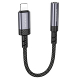 Borofone Adapter BV24 Graceful - Lightning na jack 3,5mm - szary