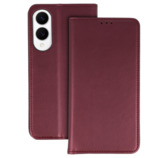 Kabura Smart Magneto do Samsung Galaxy S25 Edge burgundowa
