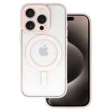 Acrylic Color Magsafe Case for Iphone 17e/16e light pink