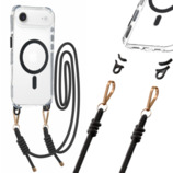 Tel Protect Strap Clear Case do Iphone 17 Air czarny