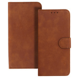 Kabura BOOK COMMON Uniwersalna (ROZMIAR XL) do Samsung A12/A13 4G/A34 5G/A02S/Xiaomi Redmi 12 4G/12C/Note 12 4G/12 Pro 5G/Oppo A53S/A72/A92 brązowa