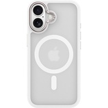 Benks Etui Magnetic Mist Metal Frame (0067) do Iphone 17 biały (Camera Control Button)