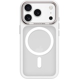 Benks Etui Magnetic Mist Metal Frame (0069) do Iphone 17 Pro biały (Camera Control Button)