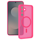 Tel Protect Aura Matte Magsafe Case do Samsung Galaxy S25 FE hot pink