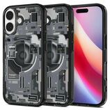 Etui SPIGEN Ultra Hybrid Mag Magsafe ACS10387 do Iphone 17 - Zero One Black