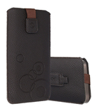 Kieszonka WONDER Deko (ROZMIAR XL) do Iphone 15/15 Pro/Iphone 16/16 Pro/Samsung S24/S24 Plus/S25/S25 Plus/A53/A55 5G czekoladowa