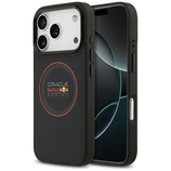 Oryginalne Etui RED BULL Meshed Red Ring & Metal Buttons MagSafe do Iphone 17 Pro granatowy