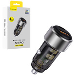 Blavec Ładowarka samochodowa BS-05B Nitro - USB + Typ C - QC 3.0 83W (CCBS05BN-UCB) czarna