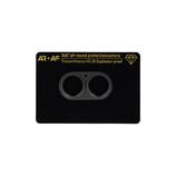 Hartowane szkło Aluminum Metal Camera Full Cover Lens na aparat do Iphone 17 black (wyspa)