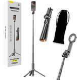 Blavec Selfie Stick Aluminium Fusion P-12 Magsafe Auto pop tripod + pilot 1,60 metra (SSFP12-MTRAPB160) czarny