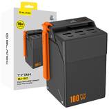 Blavec Power Bank 50000mAh BJ-50 Tytan 100W - 3x Typ C + 3x USB-A (PBBJ50C) czarny