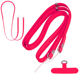 Crossbody Strap lanyard - coral
