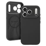 Liavec Silk Shield Case with Metal Camera Frame do Iphone 18 Pro/17 Pro czarny