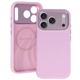Liavec Silk Shield Case with Metal Camera Frame do Iphone 18 Pro Max/17 Pro Max różowy