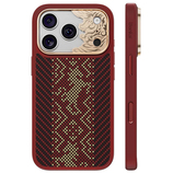Benks Etui Magnetic Armor Pro Knight Kevlar Metal Frame (C.K.FL.AP.GD.BA72) do Iphone 18 Pro/17 Pro czerwony (Camera Control Button)
