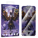 Borofone Hartowane szkło BF12 Armor Shield Full Screen Anti-spy do Iphone 16 Pro/17