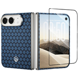 Benks Etui Magnetic Armor Grid Air Grand Combo (C.K.FL.AP.BE.B079) do iPhone Duo niebieski