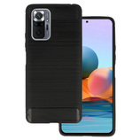 Back Case CARBON do XIAOMI REDMI NOTE 10 PRO/NOTE 10 PRO MAX Czarny
