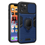 Ring Lens Case do Iphone 11 Pro Granatowy