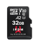 Karta pamięci micro sd GOODRAM IRDM -  32GB z adapterem UHS I U3 V30 A2 170MB/s