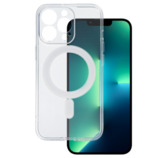 TEL PROTECT MagSilicone Case do Iphone 13 Pro Przezroczysty